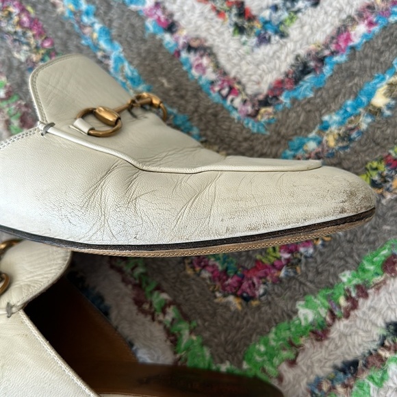 Gucci Princetown Loafer- White - Picture 13 of 15